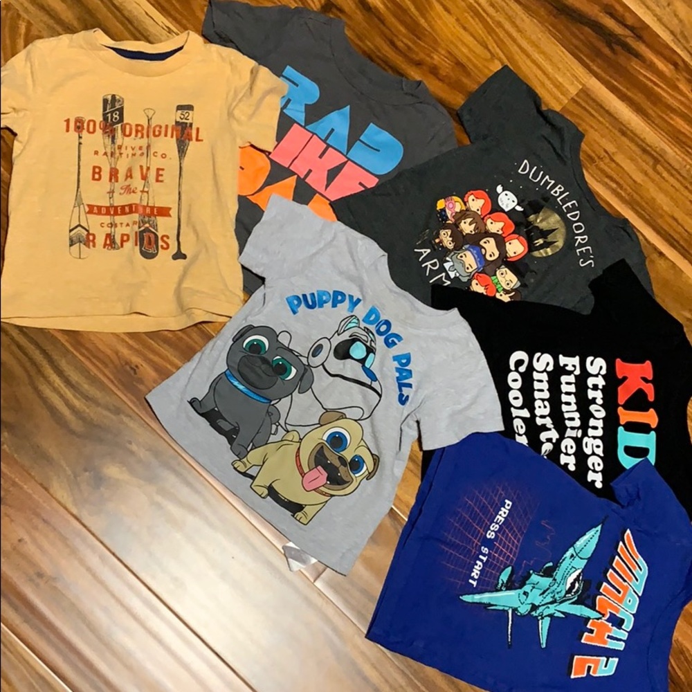 Lot of 6 T-shirts